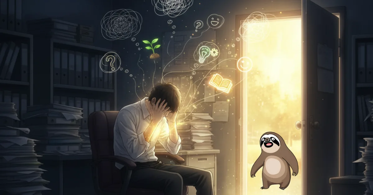 仕事に疲れたあなたへ|『無職転生』が教えてくれる 人生から逃げる勇気のアイキャッチ画像