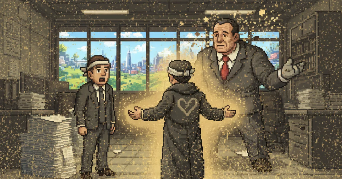 「【上司がムカつく人へ】「上司も社畜」という事実:ストレス軽減のゆるい哲学」の関連画像