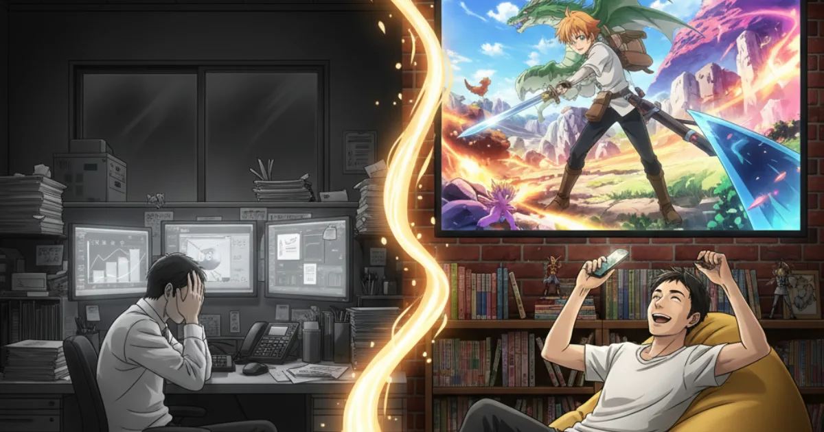 「社会人にこそアニメがおすすめな理由:現実逃避と学びと生きる力と」の関連画像