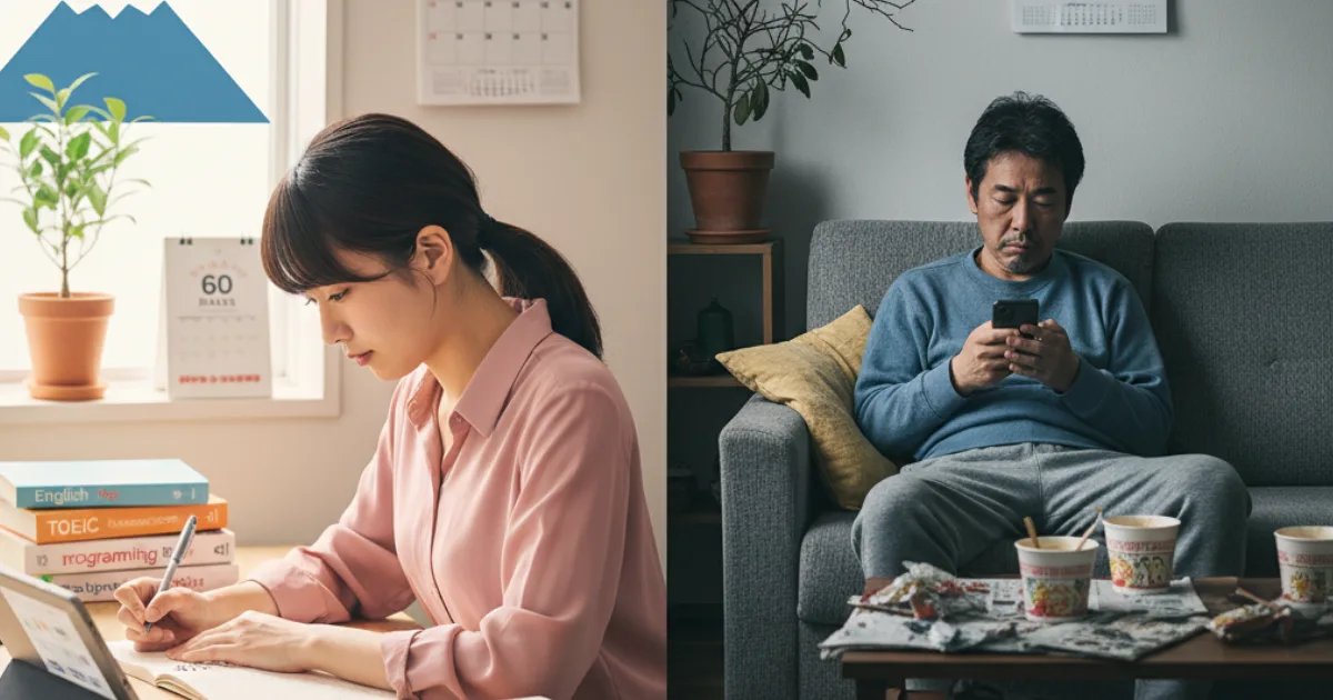「人生に疲れたあなたへ:変われるのは変わろうと思った者だけ」の関連画像