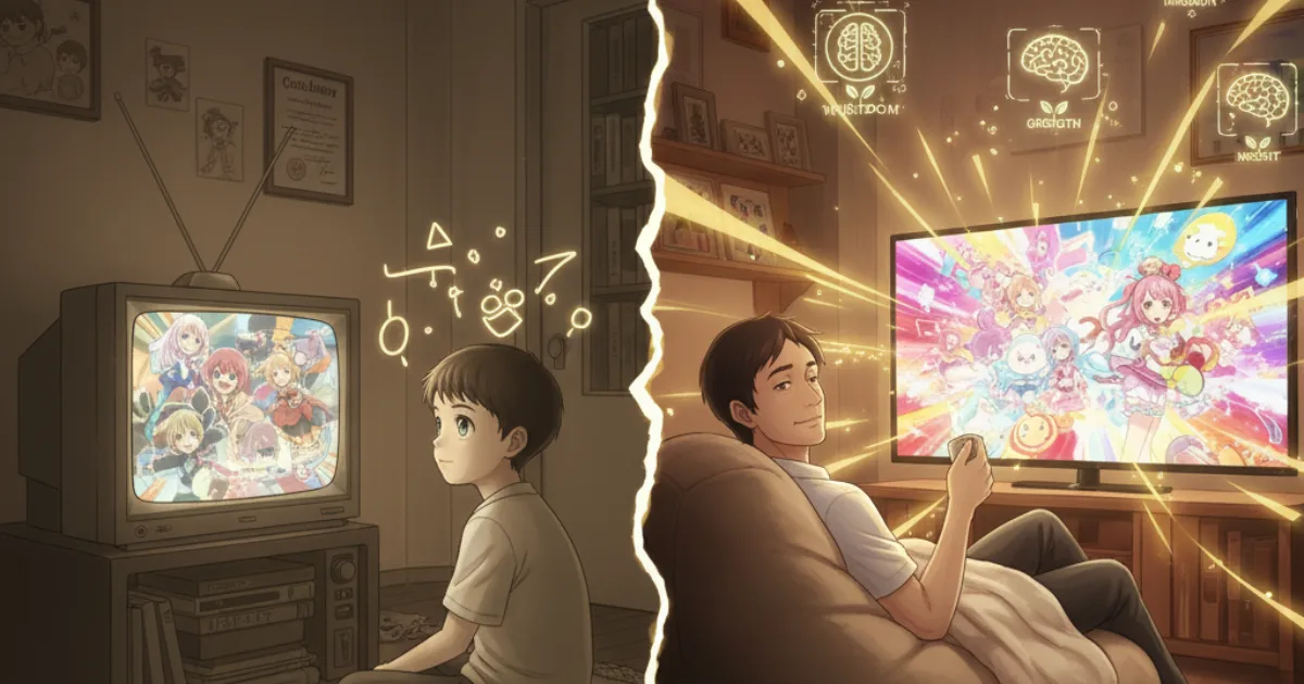 「社会人にこそアニメがおすすめな理由:現実逃避と学びと生きる力と」の関連画像
