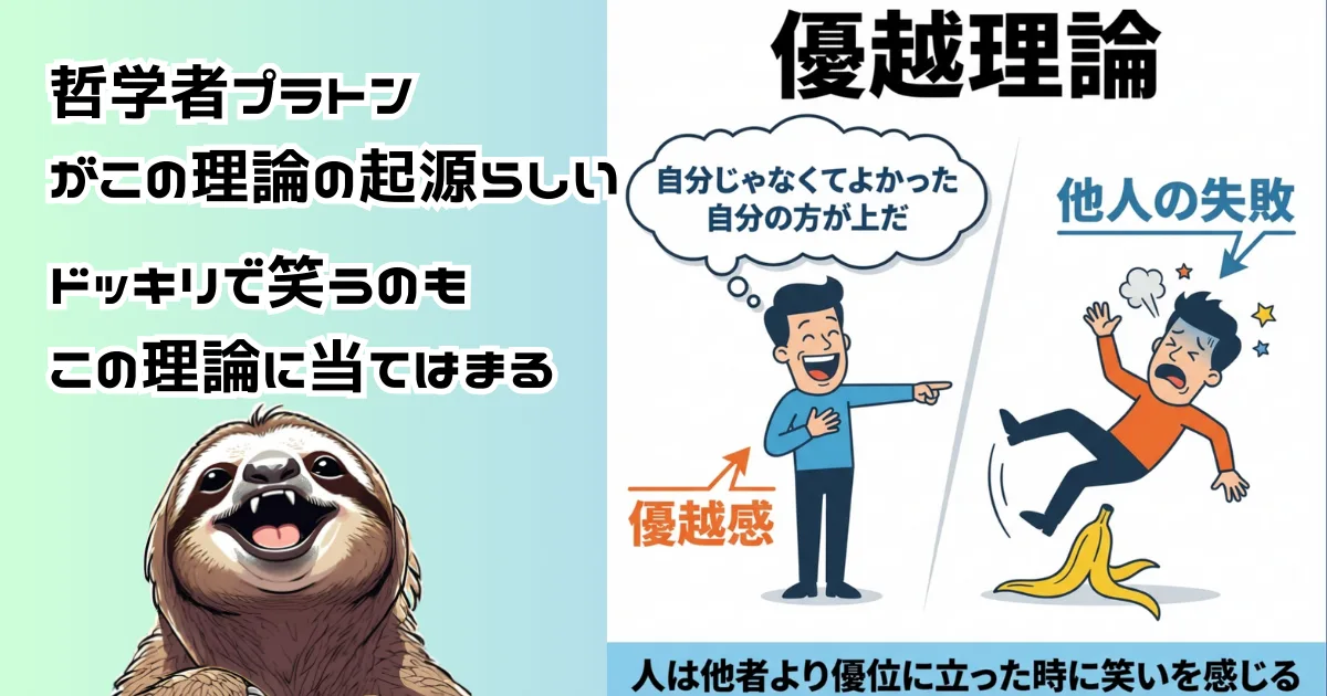 優越理論のわかりやすい図