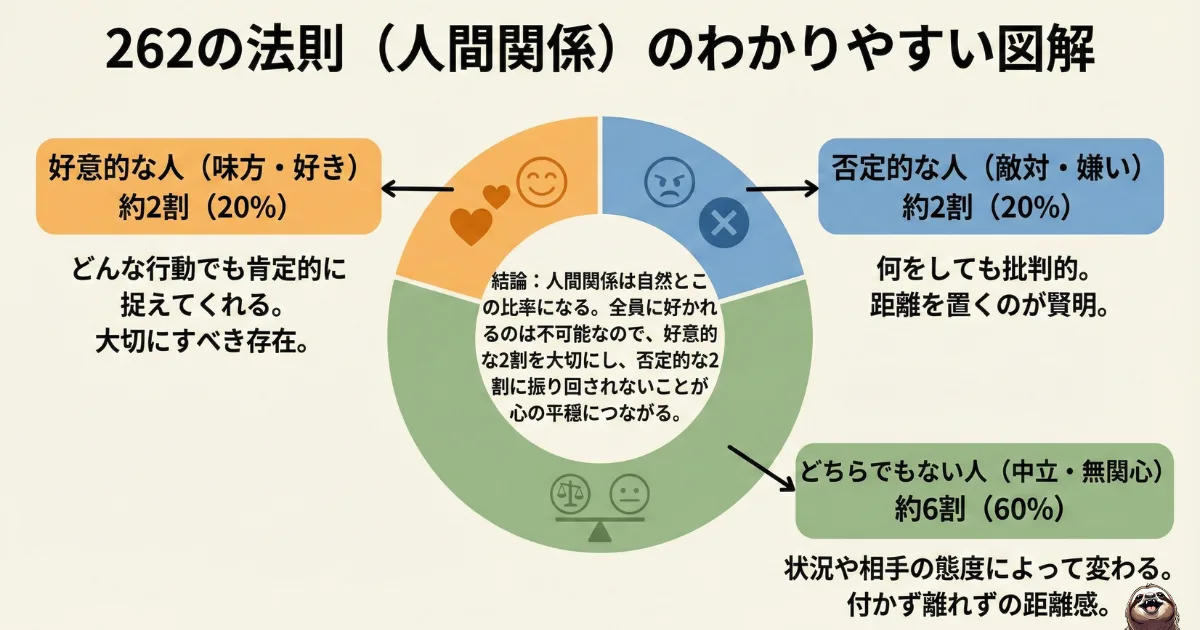 262の法則のわかりやすい図