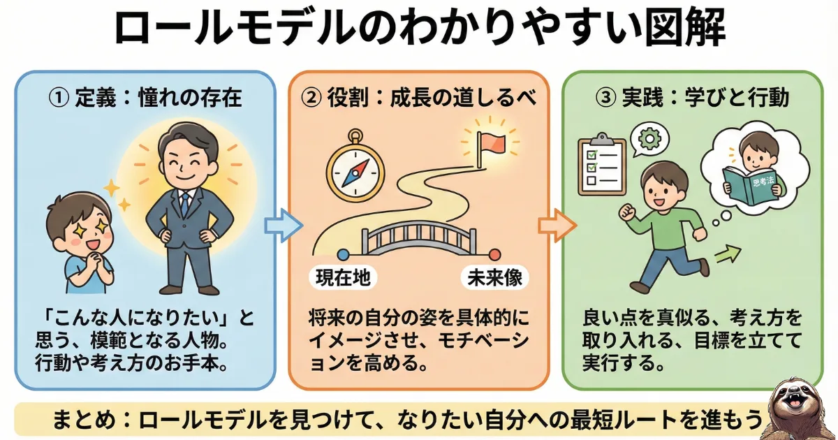 ロールモデルのわかりやすい図