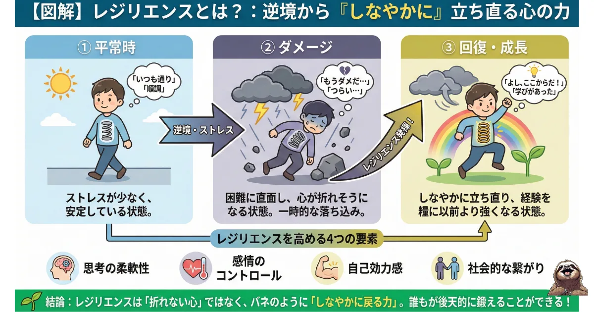 レジリエンス のわかりやすい図
