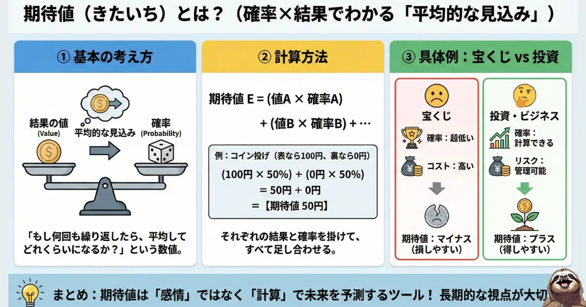 期待値のわかりやすい図
